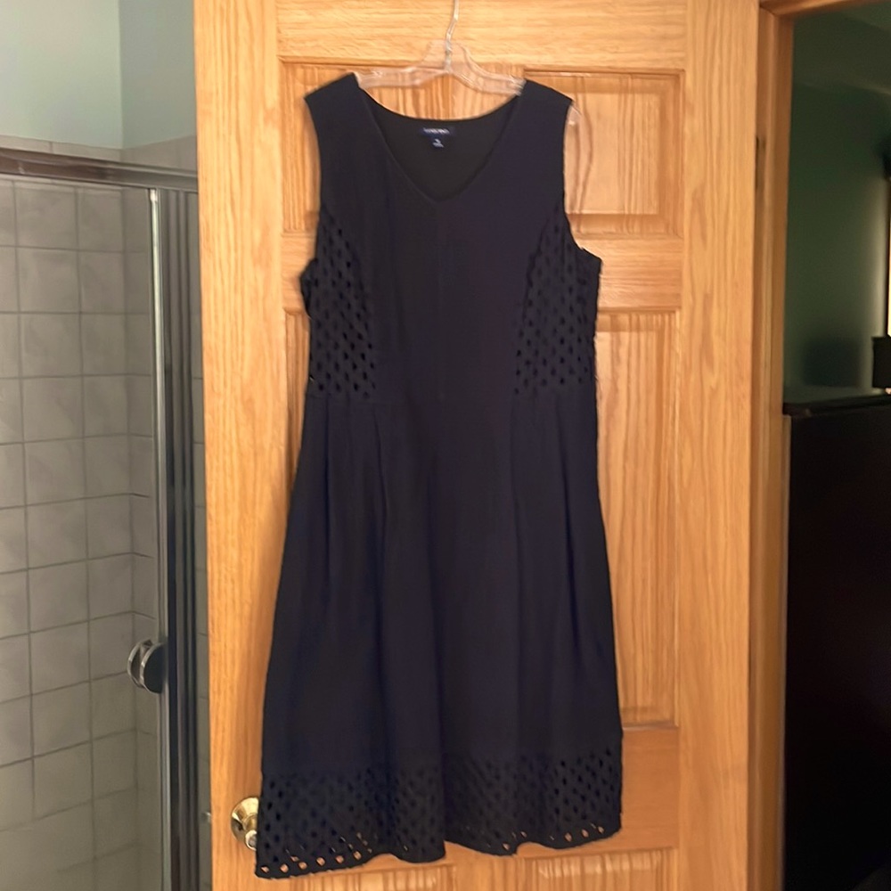 Dress - black Lands End